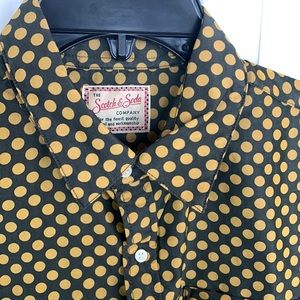 Scott & Soda polka dot shirt